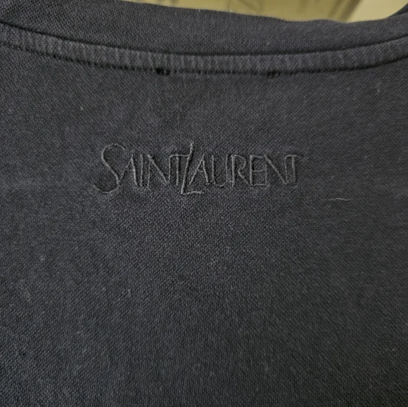Yves Saint Laurent | YSL |Embroidered Oversized Tshirt - Picture 6 of 7
